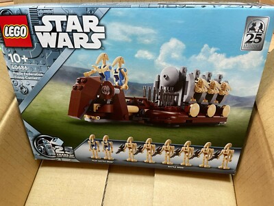 Lego 40686 StarWars Trade Federation Troop Carrier GWP New Sealed