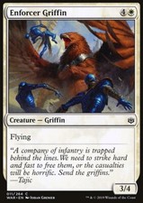 MTG Magic the Gathering Enforcer Griffin (11/330) War of the Spark NM