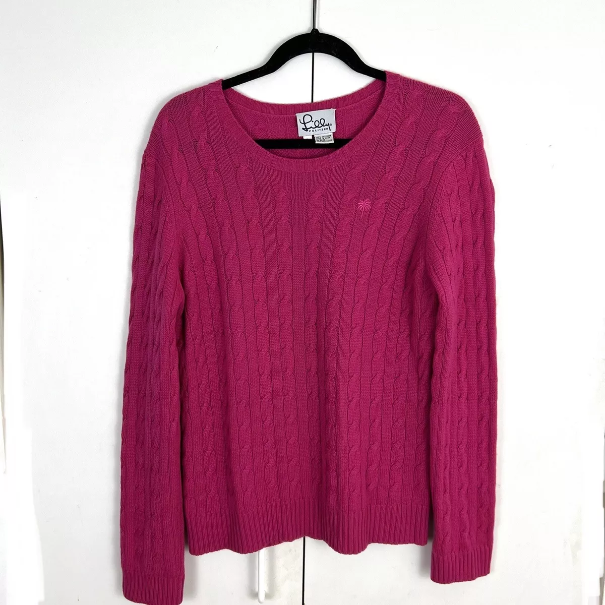 Lilly pulitzer clearance cable knit sweater