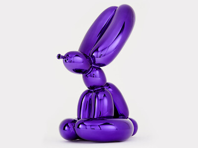 **Jeff Koons 'Balloon Rabbit' (Violet), 2019, sealed in original case, mint**