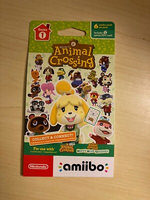 Animal Crossing Series 1 Amiibo Cards You Choose Authentic