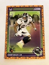 Champ Bailey 2024 Panini Score Halloween Orange Pumpkins #90 Denver Broncos