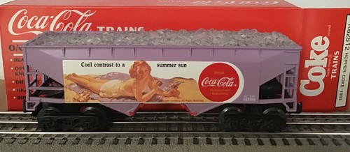K-LINE now Lionel Spur 0-27 COCA-COLA COKE Hopper Car K-62512 in OVP SELTEN | Zustand: Gebraucht