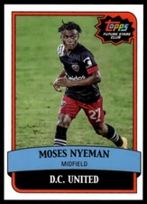 2021 Topps Future Stars Club Moses Nyeman #5 D.C. United
