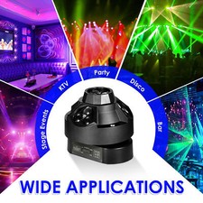 200W Laser RGBW 12 LEDs Moving Head Light Disco Stage Lighting Beam DMX Party DJ