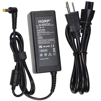 HQRP 19V AC Adapter for Acer Aspire Chromebook TravelMate Veriton Series Laptop