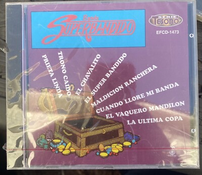 Banda Super Bandido. Serie Tesoro 1996 Fonovisa Nuevo Sellado