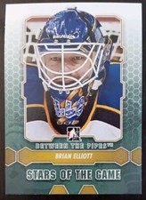 2012 - 2013 ITG Between The Pipes Brian Elliott Stars Of The Game #82 Hockey