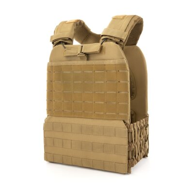 BeyondRX Weighted Vest Tan 40kg) UK