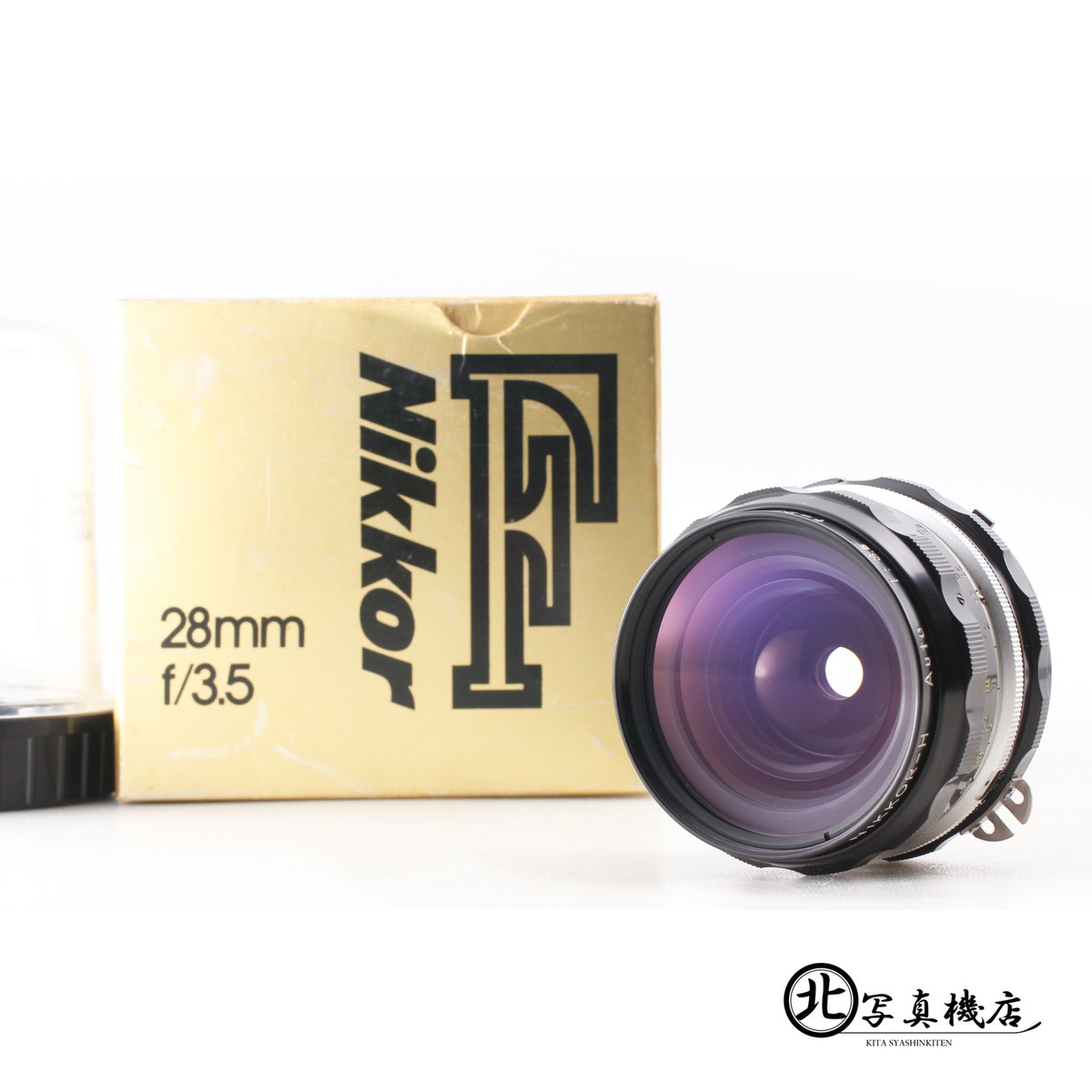 ★極上美品★Nikon NEW FM2 /Nikon Ai  28mm F3.5 Top MINT in BOX] Nikon Ai Nikkor 28mm f/3.5 Lens For FM2