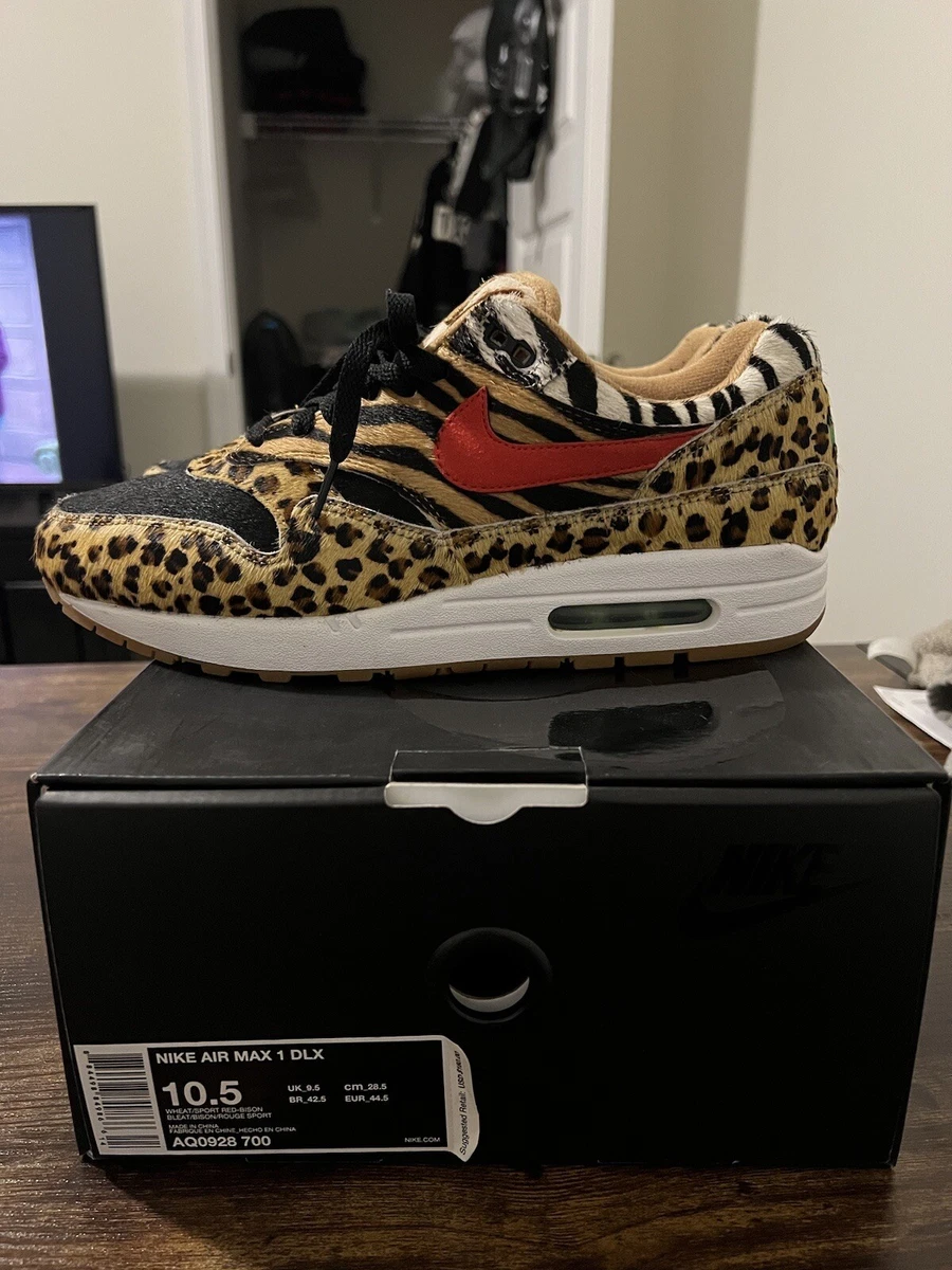 Paragraaf laten vallen hoogte Size 10.5 - Nike Air Max 1 DLX x Atmos Animal Pack 2.0, Beast Pack 2.0 2018  884498849866 | eBay