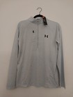 Under Armour Shirt Womens L Gray Long Sleeve Heat Gear
