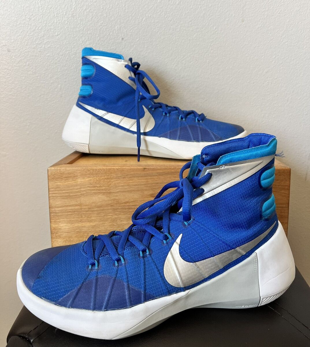 Men's Nike Hyperdunk 2015 TB Royal Basketball Hitops Shoes Men's Nike Hyperdunk 2015 TB Royal Basketball Hitops Shoes