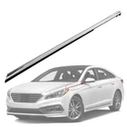 Driver Left Side For 2015-2017 Hyundai Sonata Fender Chrome Garnish Molding Trim