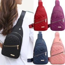 Women Crossbody Shoulder Bags Chest Sling Bag Fanny Packs Travel Sports Backpack