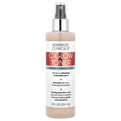 C-Glow Toner, Vitamin C + Ferulic Acid, 8 fl oz (237 ml)