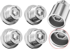 5PC Alloy Wheel Lock Lug Nut Set for Anti Theft For Toyota And Lexus 00276-00900