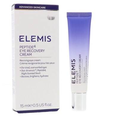 Elemis Peptide4 Eye Recovery Cream  0.5 fl. oz.  New In Box