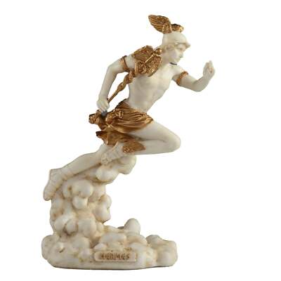 Hermes Greek Herald Of The Gods 15.5cm Veronese White Statue | eBay