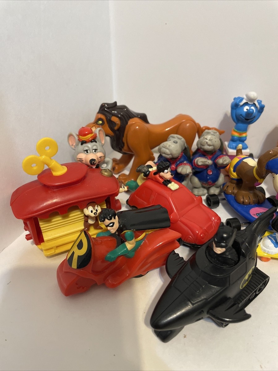 24 Vintage McDonalds Happy Meal Toys Lot Wendy's Burger King