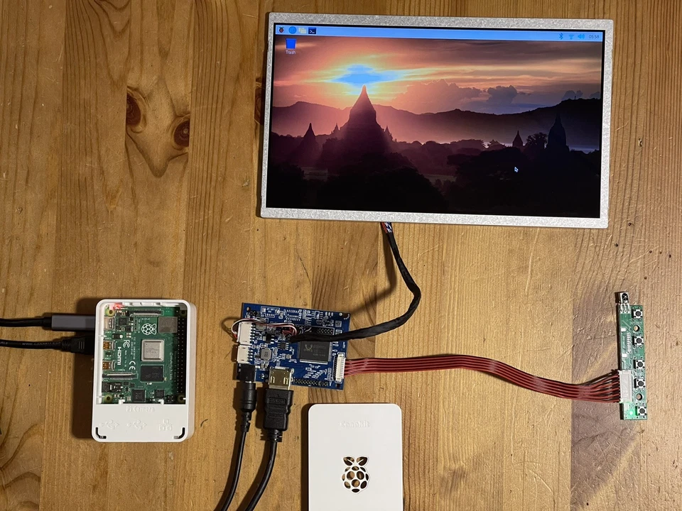 3x (10” LCD For RasPi (& PC, Mac): 1366x768 TFT LED Backlit LCD: w/HDMI) - Image 4 of 4
