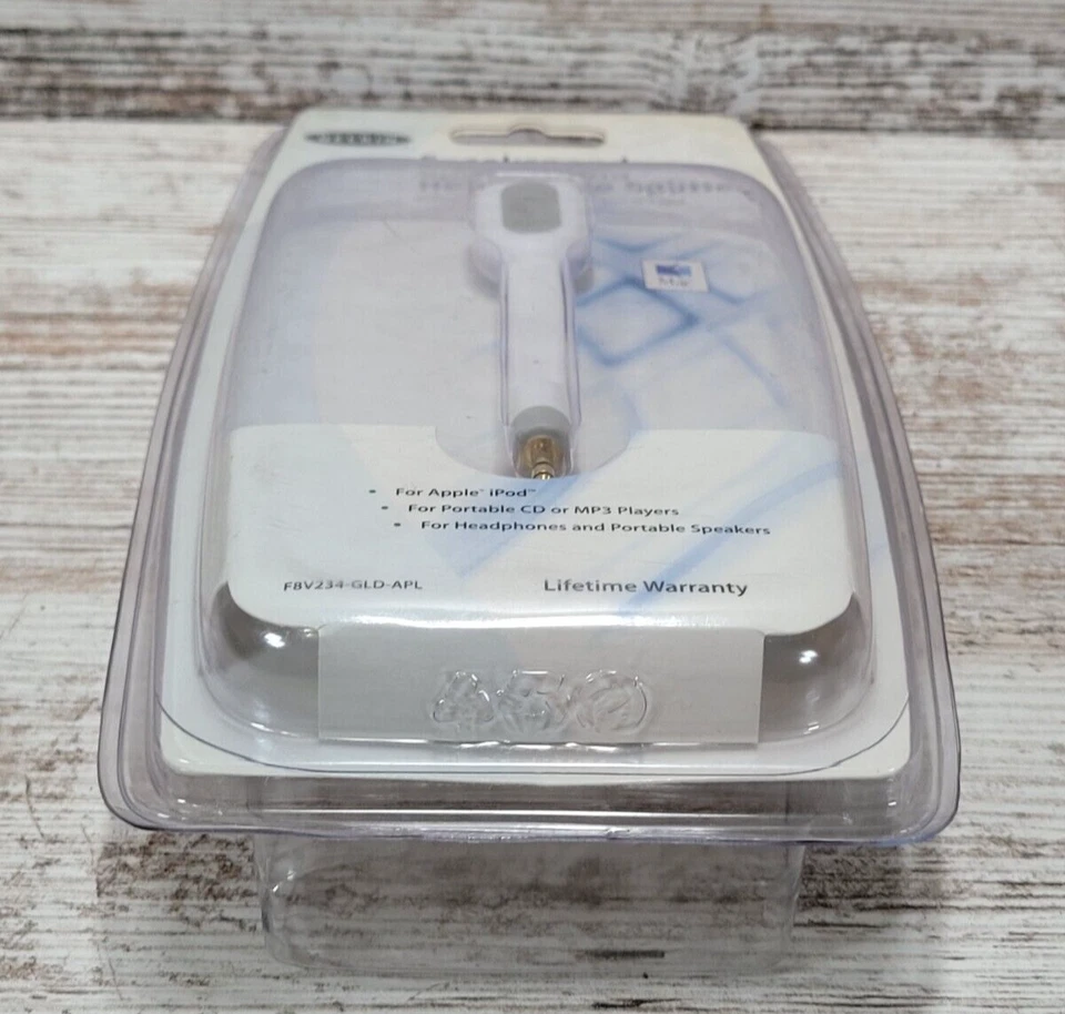 Динамик Belkin и разветвитель наушников для iPod 24k позолоченные разъемы новый - Изображение 3 из 4