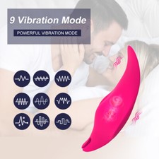 Female Vibrating Panties 9 Speed Wireless Remote Control Rechargeable Underwear