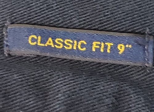 Polo Ralph Lauren Chino Shorts Men 36 Navy Blue 9" Inseam Classic Fit Flat Front - Picture 4 of 10