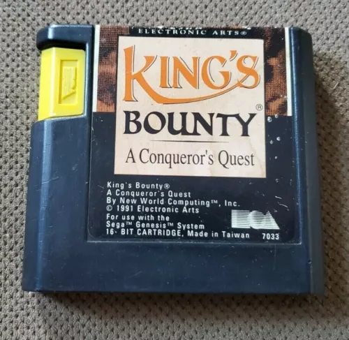 King's Bounty: The Conqueror's Quest (Sega Genesis, 1991)
