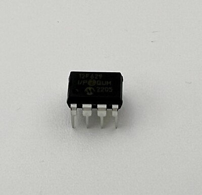 5 PCS OF PIC12F629-I/P RISC Microcontroller, 8-Bit, 1.75KB Flash, CMOS, 20 MHz