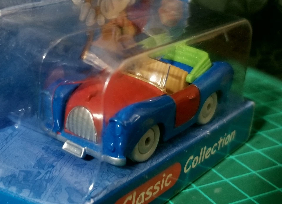 MOTORAMA DISNEY 1^ SERIE 113 Mickey Mouse Car CLASSIC COLLECTION Scala 1:64 NIB - Immagine 3 di 4