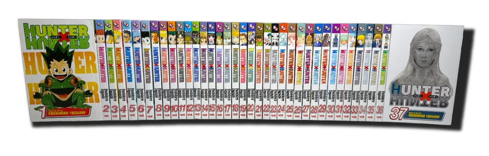 Hunter X Hunter Volumes 1-37 Complete Manga Set English BRAND NEW!