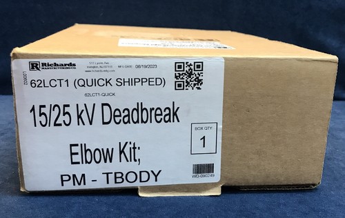 Richards MFG 62LCT1 15/25kV Deadbreak Elbow Kit, PM-TBODY - Picture 3 of 12
