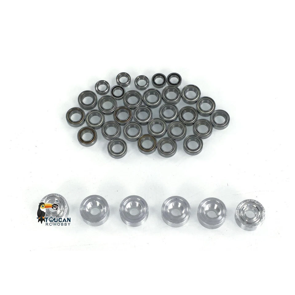 Henglong 3938 Metal Road Wheel DIY Spare Part for 1/16 Russian T90 RC Tank Model - Image 3 of 4