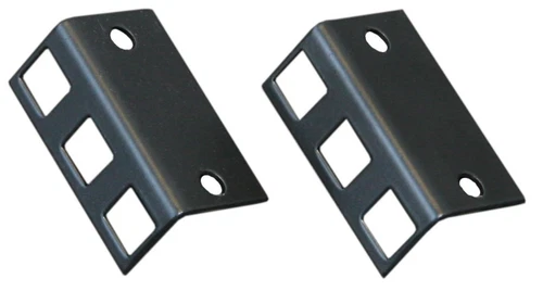 1U Rack Strip Pair bars in Black