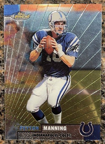 Peyton Manning #1 1999 Topps Finest card