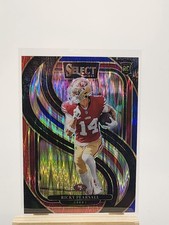 2024 Panini Select #173 Ricky Pearsall Red & Blue Prizm Shock