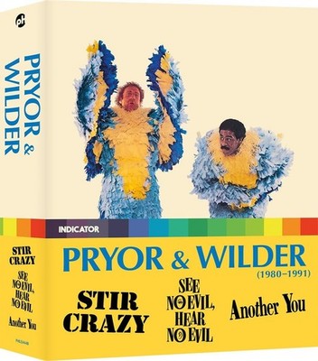 PRYOR & WILDER (1980-1991) 3 Film Blu-Ray Set NEW (Region B/Not USA Compatible)