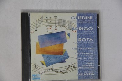 Ghedini Arrigo Rota Musica Da Concerto Serenata Concerto Per Archi CD