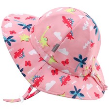 Baby Bucket Hat UPF 50 Wide Brim Toddler Sun Beach Cap Summer Protect Girls