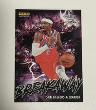 2024/25 PANINI INSTANT NBA BREAKAWAY B17 SHAI-GILGEOUS ALEXANDER SGA Thunder