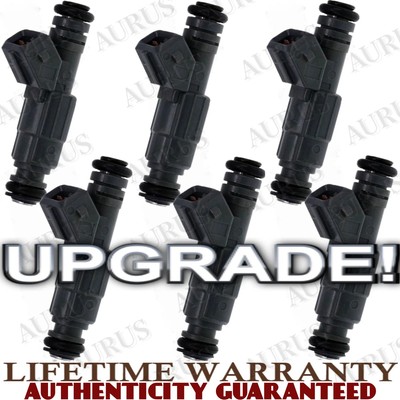 UPGARDED 4 HOLE OEM BOSCH 6 FUEL INJECTORS FOR 93-98 Cherokee Wrangler TJ 4.0L
