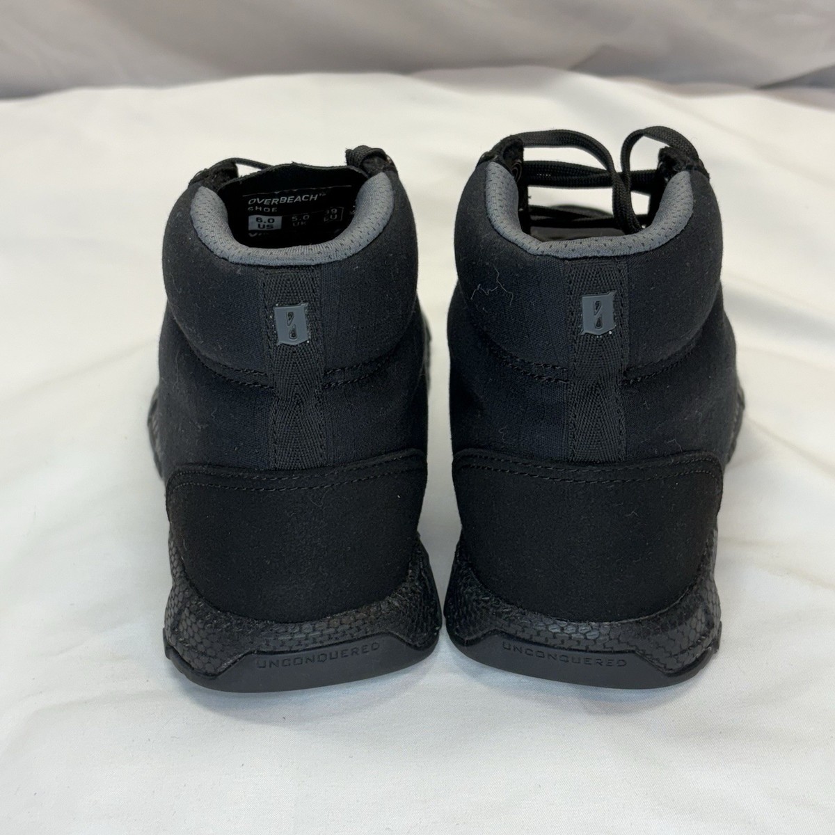 Viktos Overbeach‎ Lightweight Tactical Comfort Work Boots Men Sz 6 Mid Top Black Viktos Overbeach Tactical Shoes main image 4