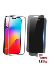 Compatible for iPhone 15/iPhone 16 Privacy Screen iPhone 15 - 6.1 inch Black