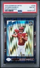 2024 PANINI DONRUSS OPTIC PURPLE SHOCK #248 JAYDEN DANIELS PSA 8