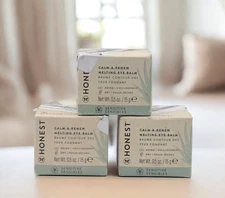 X3 Honest Beauty CALM & RENEW MELTING EYE BALM *SENSITIVE* 0.5oz ea NISB