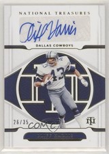 2021 Panini National Treasures Signatures Gold 26/35 Cliff Harris Auto HOF 0q3g