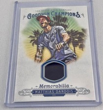 Upper Deck 2018 Matthias Dandois Memorabilia Relic Evento-Usato Campione BMX