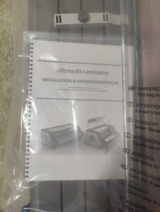 GBC 1710740 Heatseal Ultima 65 Thermal 27 Inch Max Width Roll Laminator