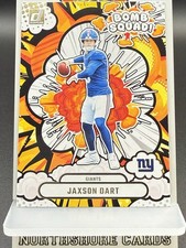 2025 Panini Donruss - Jaxon Dart (RC) - Bomb Squad #BS-JDT - New York Giants
